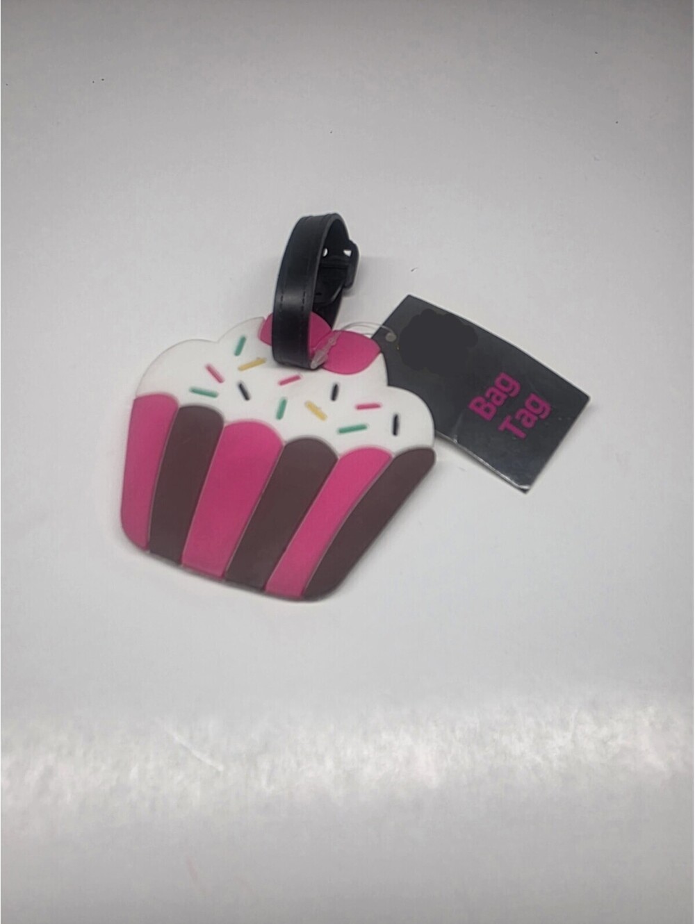 Cupcake With sprinkles Luggage ID Tag Bag Tag For Suitcase Travel